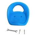 thumbnail image 1 of Sillín con respaldo para asiento de para niños, respaldo bajo de moda, asiento de kart para niños, sillín de para carrito, bicicleta Azul, 1 of 8