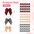 thumbnail image 2 of Nordicaes Christmas Tree Bows Mini Buffalo Plaid Bows for Crafts, 2 of 3
