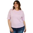 thumbnail image 1 of Playera básica Balam/Tallas Extras, 0069 (Rosa) rosa claro 38 Roman Fashion BL-BAL-0069-ROSA, 1 of 6