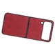 thumbnail image 5 of Funda de teléfono con pantalla plegable Funda protectora de cuero sintético a prueba de arañazos para Samsung Galaxy Z FLIP 4 Rojo, 5 of 14