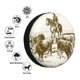 thumbnail image 4 of Balery Cattle Drive By Two Cowboys Cubiertas para Neumáticos - Protector Resistente para Neumáticos de Camioneta, SUV, Remolque, Camper y RV-15 inch, 4 of 6