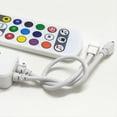 thumbnail image 2 of Controlador Direccionable TUYA con Control Remoto de 24 Teclas para Controlador de Tira LED Efecto Chase,B, 2 of 5