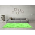 thumbnail image 3 of Ahgly Company Indoor Square Solid Green Modern Area Rugs, 6' Square, 3 of 4