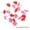 Mixed Color, variant on SagaSave 50Pcs Heart Shape Push Pins Set Crafts Decorative Accessories Red/Pink/Mixed Colour