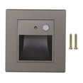 thumbnail image 1 of 1.5W 3000K Sensor Step Lights Recessed Stair Light LED Step Lights with Motion Sensor 180‑240V, 1 of 22