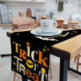 thumbnail image 2 of Halloween Table Runner Trick or Treat Farmhouse Holiday Kitchen Dining Table Decoration Runners for Indoor Outdoor Home Party Decor 13 x 48 Inches, 2 of 5