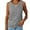 Gray B1, variant on Zunfeo Women Tank Tops Summer Casual Strapless Solid Slim Fit Tops Trendy Sleeveless V Neck PulloverT-Shirts Blosue- Gray Size 2XL