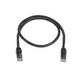 thumbnail image 2 of Monoprice FLEXboot Series - Patch cable - RJ-45 (M) to RJ-45 (M) - 2 ft - 0.2 in - UTP - CAT 5e - booted, molded, snagless, stranded - black, 2 of 2