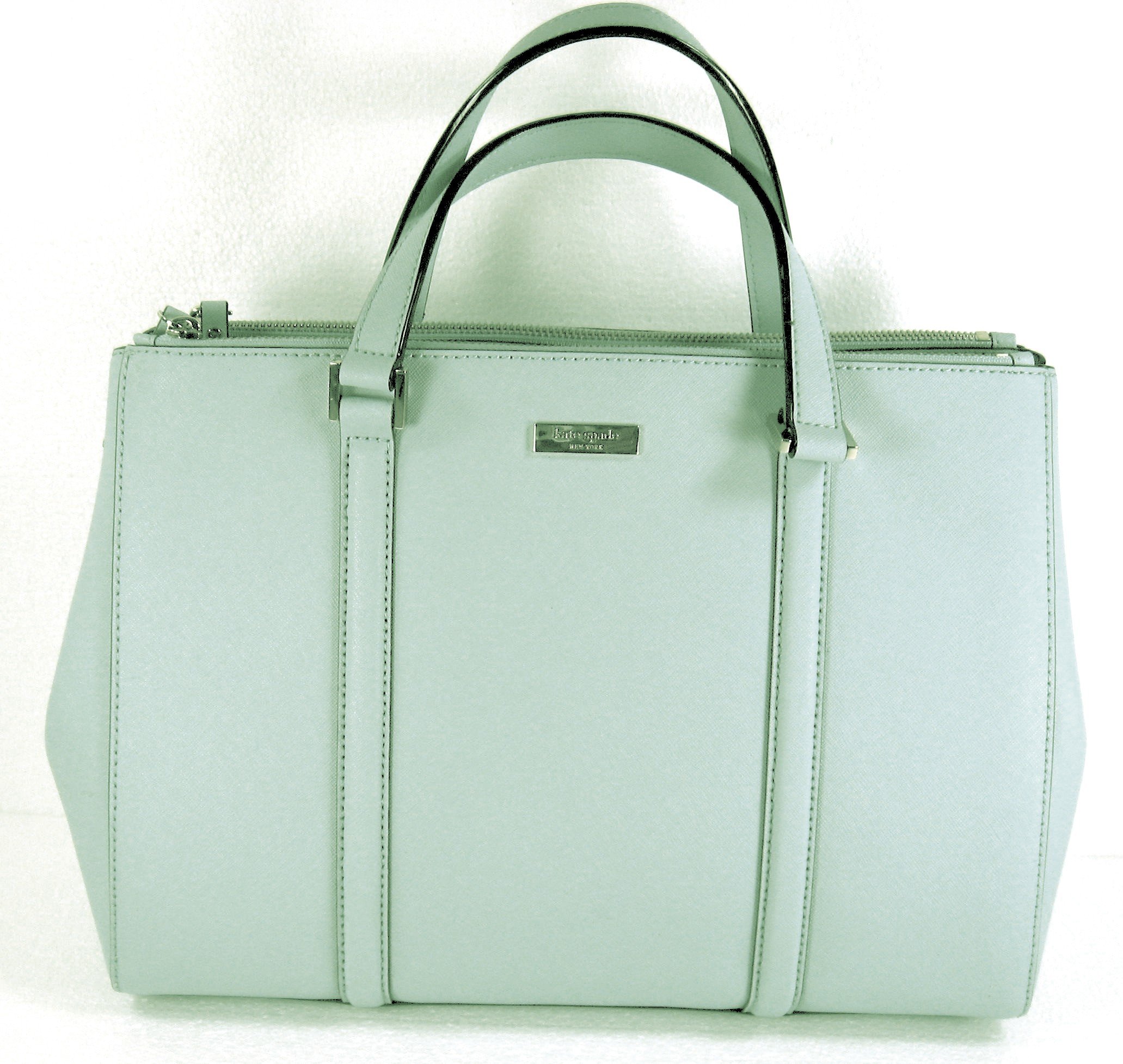 Kate Spade New York Newbury Lane Loden Saffiano Leather Handbag Blue ...