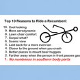 thumbnail image 3 of CafePress - Top Ten Reasons To Ride A Recumbent - Men's Classic Graphic T-Shirt, 3 of 4