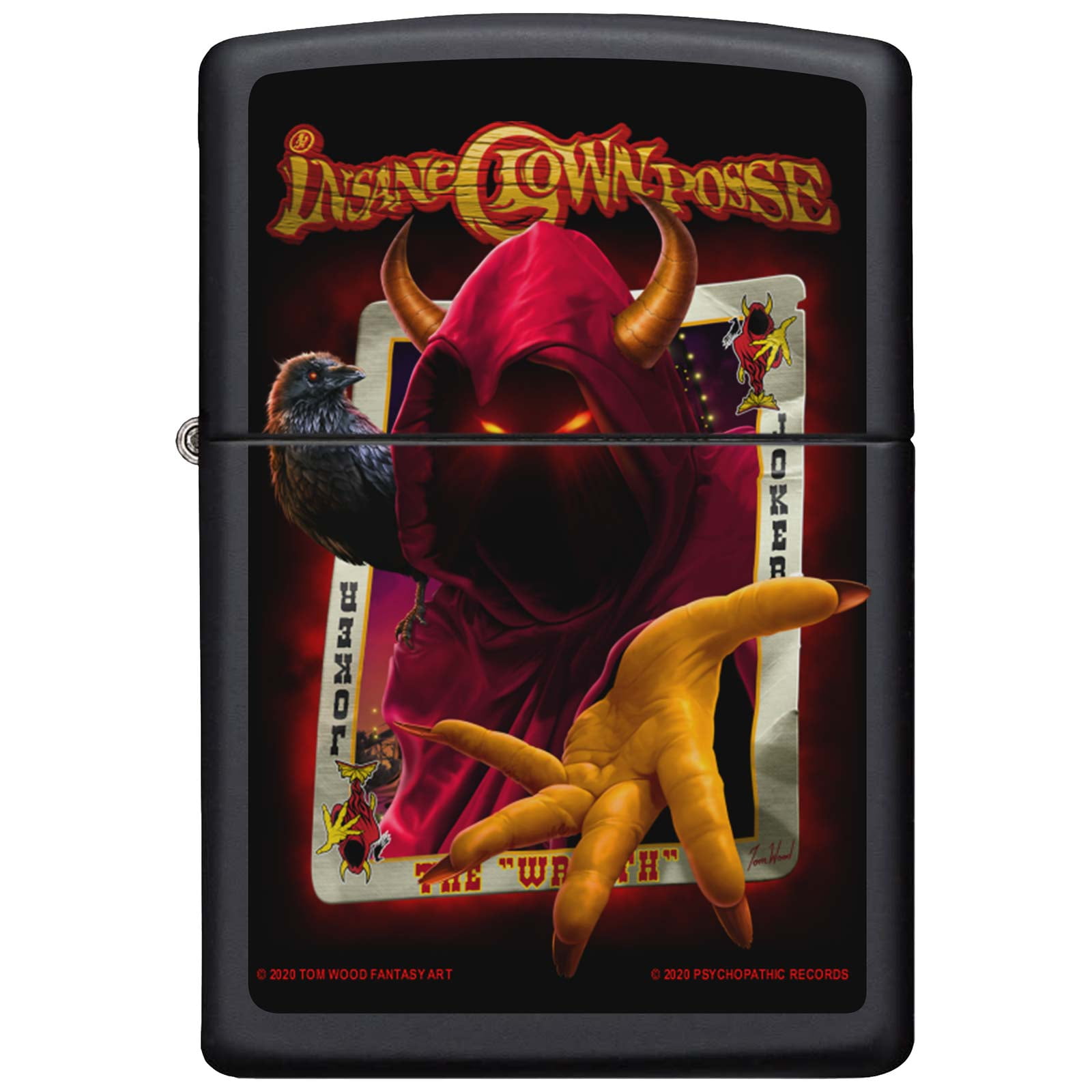 ICP The Wraith - Black Matte Zippo Lighter