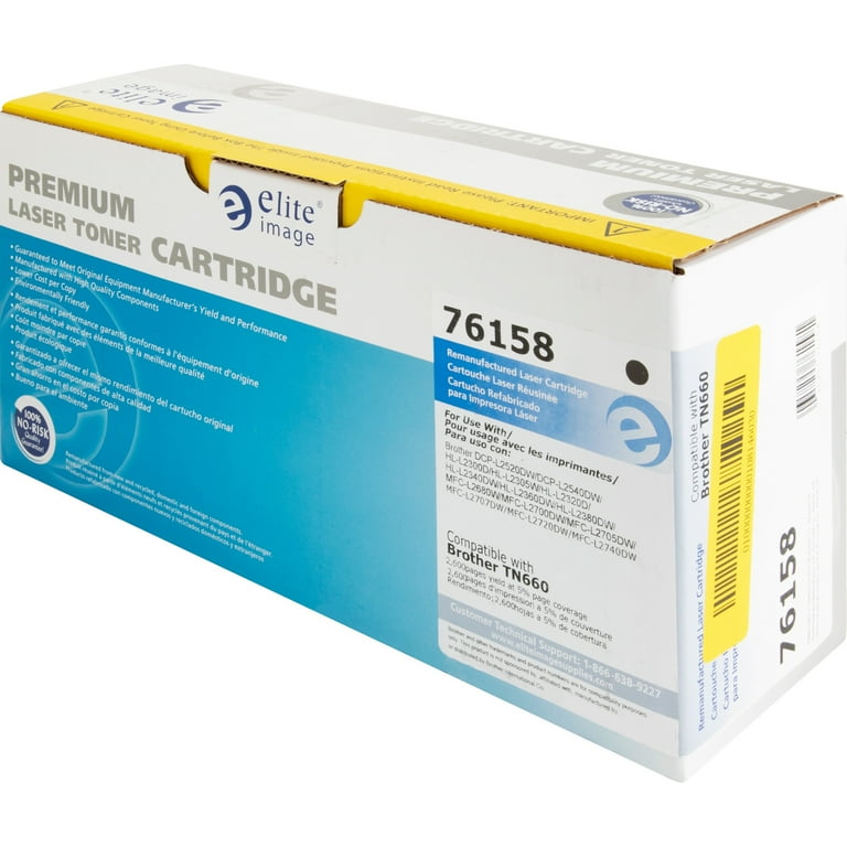 Elite Image Remanufactured High Yield Laser Toner Cartridge - Alternative for Dell - Black - 1 Each - 2600 Pages