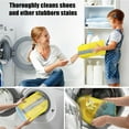 thumbnail image 7 of BTideas Shoe Bag for Washing Machine, 2pcs Laundry Shoe Bag for Washer and Dryer,Yellow, 7 of 7