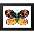 thumbnail image 2 of Popp, Grace 14x12 Black Modern Framed Museum Art Print Titled - Butterfly Petals II, 2 of 5