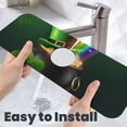 thumbnail image 6 of Sikiie St. Patrick's Day4 Splash Guard for Sink Faucet-1 PC Super Absorbent Fast Drying Mat Sink Gadgets-Splash Guard for Kitchen, Sink Mat, 6 of 7