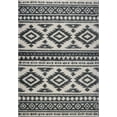 thumbnail image 1 of Ladole Rugs Stylish Contemporary Trellis Smooth Area Rug Carpet in Ivory-Light Grey 8x11 (7'10" x 10'5", 240cm x 320cm), 1 of 4