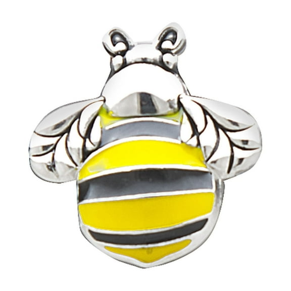 GANZ Metal Bumble Bee Pocket Charm with Story Card – Inspirational Mini Keepsake Gift