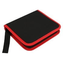 ibasenice Handheld Canvas Tool Bag with Zipper Convenient Portable Organizer for Tools