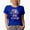 Royal Blue, variant on Retro Be Cool, Be Kind Art, Merch Gift, Black T-Shirt, 3XL