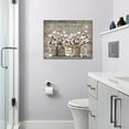 thumbnail image 2 of Bathroom Cotton Wall Art Farmhouse Cotton Bathroom Wall Decor Cotton Butterfly Every Day Is A Gifts Bathroom Pictures Canvas Artwork for Bathroom Laundry Bedroom Living Room Kitchen 16"x12", 2 of 6
