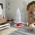 thumbnail image 6 of Nearly Natural 6ft. Slim White Artificial Christmas Tree, White, 6 of 6