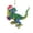 B, variante sur TIELUTT Pendentif de Noël Dinosaure Ornements Décoration Perles Suspendues pour Portes Chaînes Décoratives pour Lumières Suspendues Perles en Verre pour Artisanat Petites Décorations de la Saint-Valentin Transparentes
