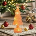 thumbnail image 6 of Glowing Mercury Christmas Tree with LED Lights Figurine Lighted Christmas Tree Decoration Light up Tabletop Decor for Home Table, 6 of 6