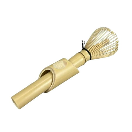 

Matcha Whisk with Long Handle Handcurled Matcha Stirrer Household Matcha Powder Brush Tool Green Tea Whisk Durable Bamboo Bamboo Tea Whisk A