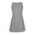 thumbnail image 3 of STAOEDU Women's Summer Casual T Shirt Dresses Beach Cover up Plain Tank Dress, 3 of 6