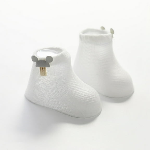 Baby Socks Newborn Socks Baby Summer Thin Cute Mid-Calf Length Socks 0-June