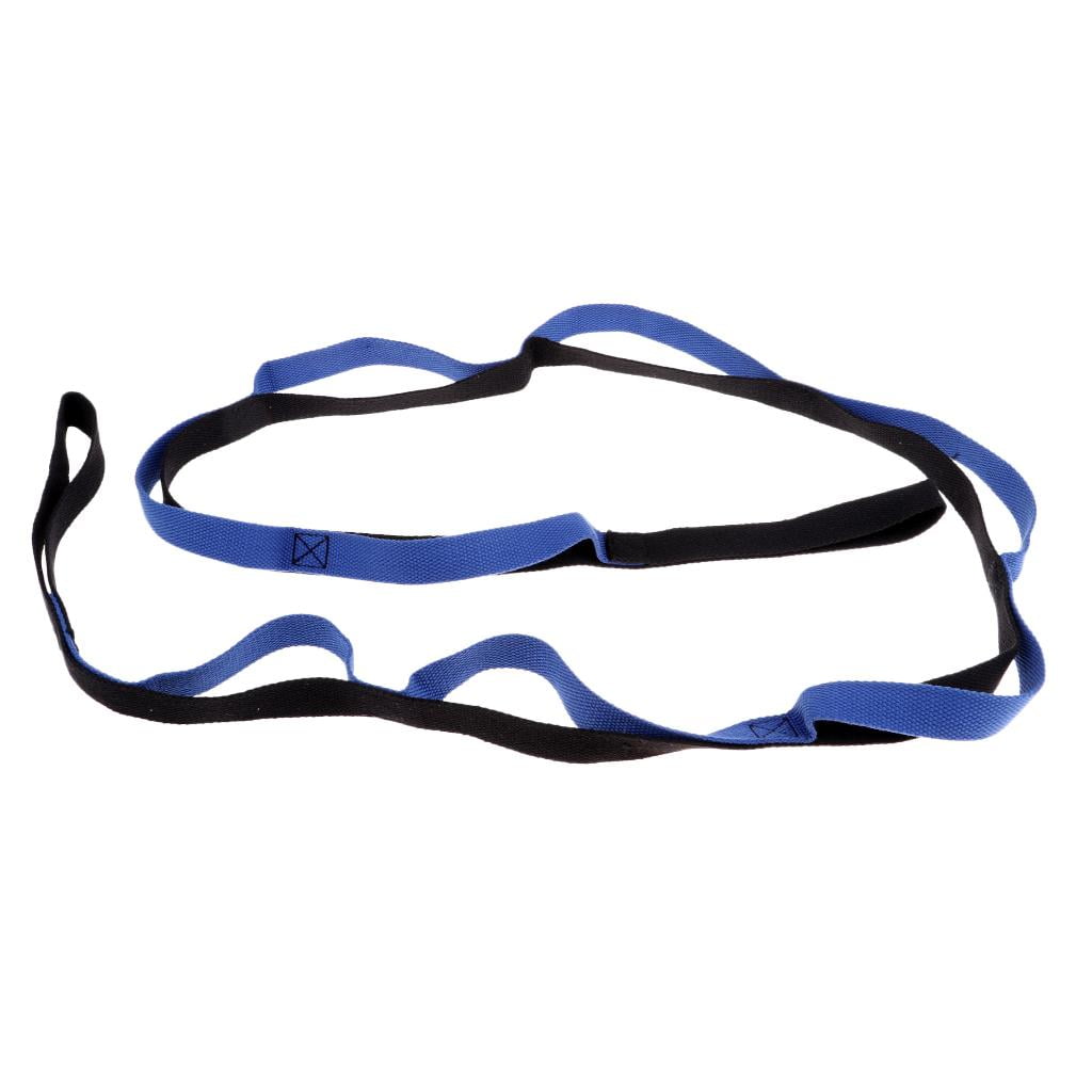 GARENDE 3xUltra-light Yoga Daisy Chain Rope Bandlet Rope Cord Strap 200cm Blue