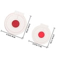 thumbnail image 2 of GAXIRE 8Pcs Targets Microfiber Circular Shooting Practice Outdoor Training, 2 of 8