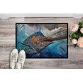thumbnail image 2 of Carolines Treasures JMA2000JMAT 24 x 36 Po Tapis Intérieur Ou Extérieur Guantlet Bleu Marlin, 2 of 4