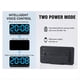 thumbnail image 3 of Reloj de Pared Digital Grande, 9,5 Pulgadas, Reloj Despertador LED con Dígitos Grandes, Horario de Verano, para Sala de Estar, Dormitorios, Decoración de Aula, Azul, 3 of 5