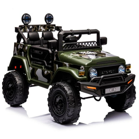 Montable Electrico LEE MONDE Toyota Cruiser Verde Militar