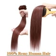 thumbnail image 6 of SEGO Clip in Hair Extensions Human Hair 100% Real Remy Hair 10-24 inch Full Head Thick Hair Pieces Silky Straight Balayage Hair Cleanrance, 6 of 9