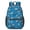 Monster Cartoon Truck, variant on Monster Cartoon Truck Blue Pattern 17" School Backpacks for Teens,Waterproof Oxford Fabric,S-Shape Padded Straps for School,Travel,Hiking,Camping