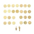 thumbnail image 1 of 1 Set Wood Burning Tips Copper Letter Wood Burning Tool Alphabet Burning Tips, 1 of 9