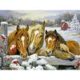 thumbnail image 1 of Cuadros Decorativos Diamante pintura 5D taladro redondo completo mosaico DIY valla caballo Kit decoraciones de pared JShteea Nuevos Originales, 1 of 8