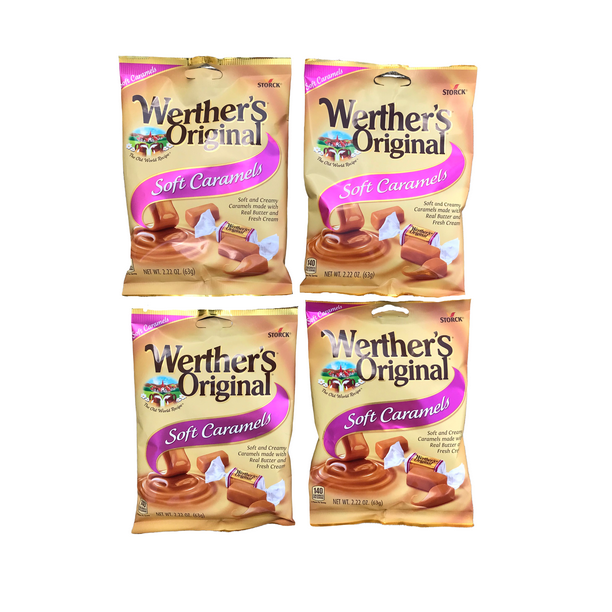 Werther's Original Soft Caramels (4 Pack)