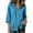 A4 Blue, variant on IPYUI Cotton Gauze Shirts for Women Stand Collar Gingham Blouse Plaid Striped Tops Empire Waist Tops Lightweight Tunic Loose Elbow Sleeve Gauze Shirts Boho Pullover V Neck Loose Fit Summer Outfits