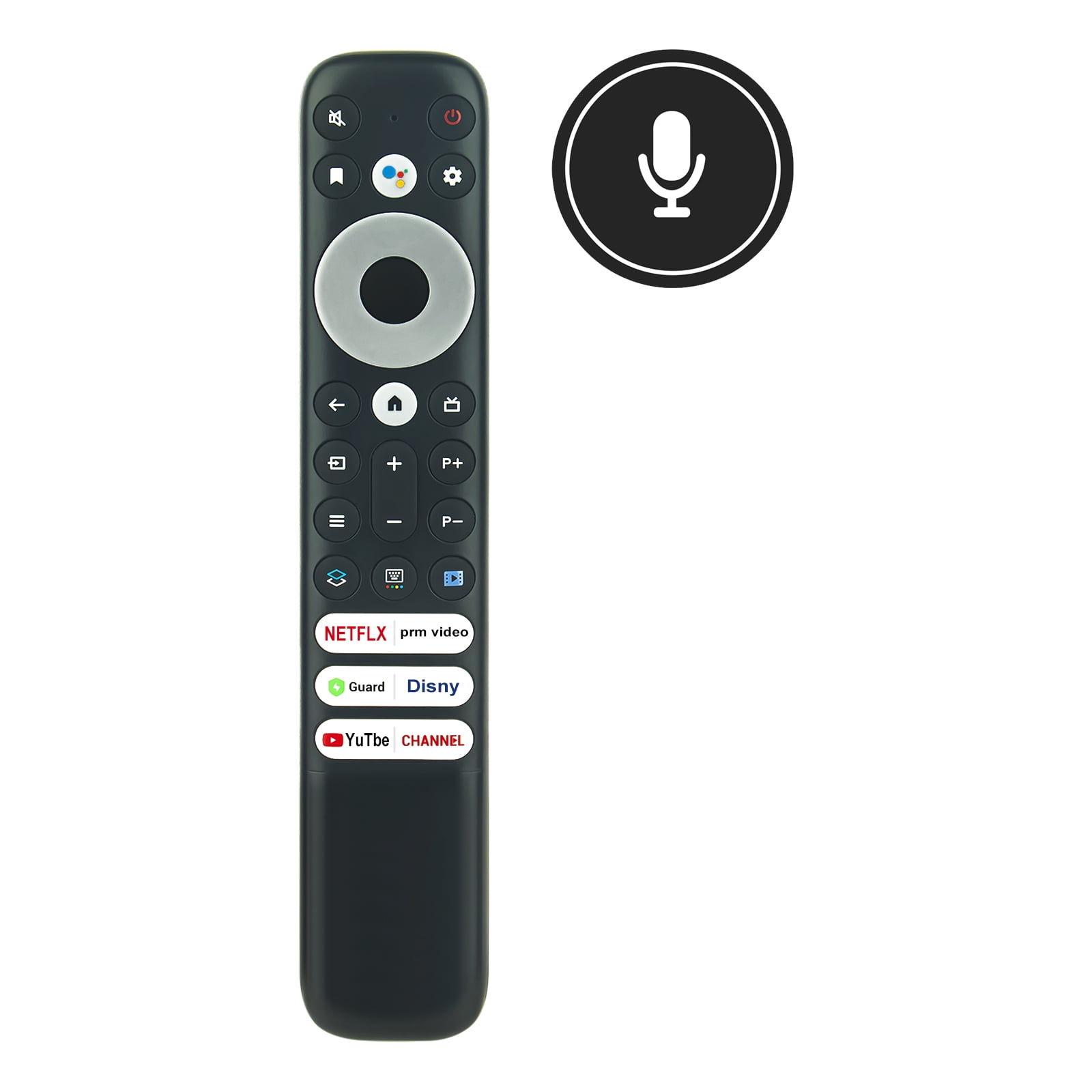 Télécommande Originale RC933 FUB1 Pour TCL Q10B Mini LED Android TV – Neuf, Avec Commande Vocale, Fréquence 433 MHz