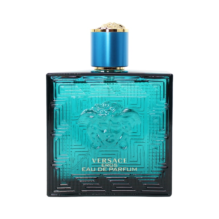 Versace Eros EDP Perfume Spray 3.4 oz - Woody Fresh Cologne for