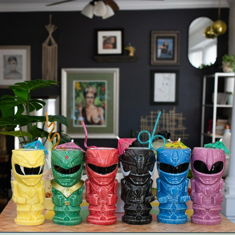 Geeki Tikis Power Rangers Ceramic Mug Set of 5 - Walmart.com