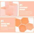 thumbnail image 3 of VERDANVERSE Organizador De Escritorio Rosa Para Lápices Y Brochas Con Estructura Separada Funcional, 3 of 6