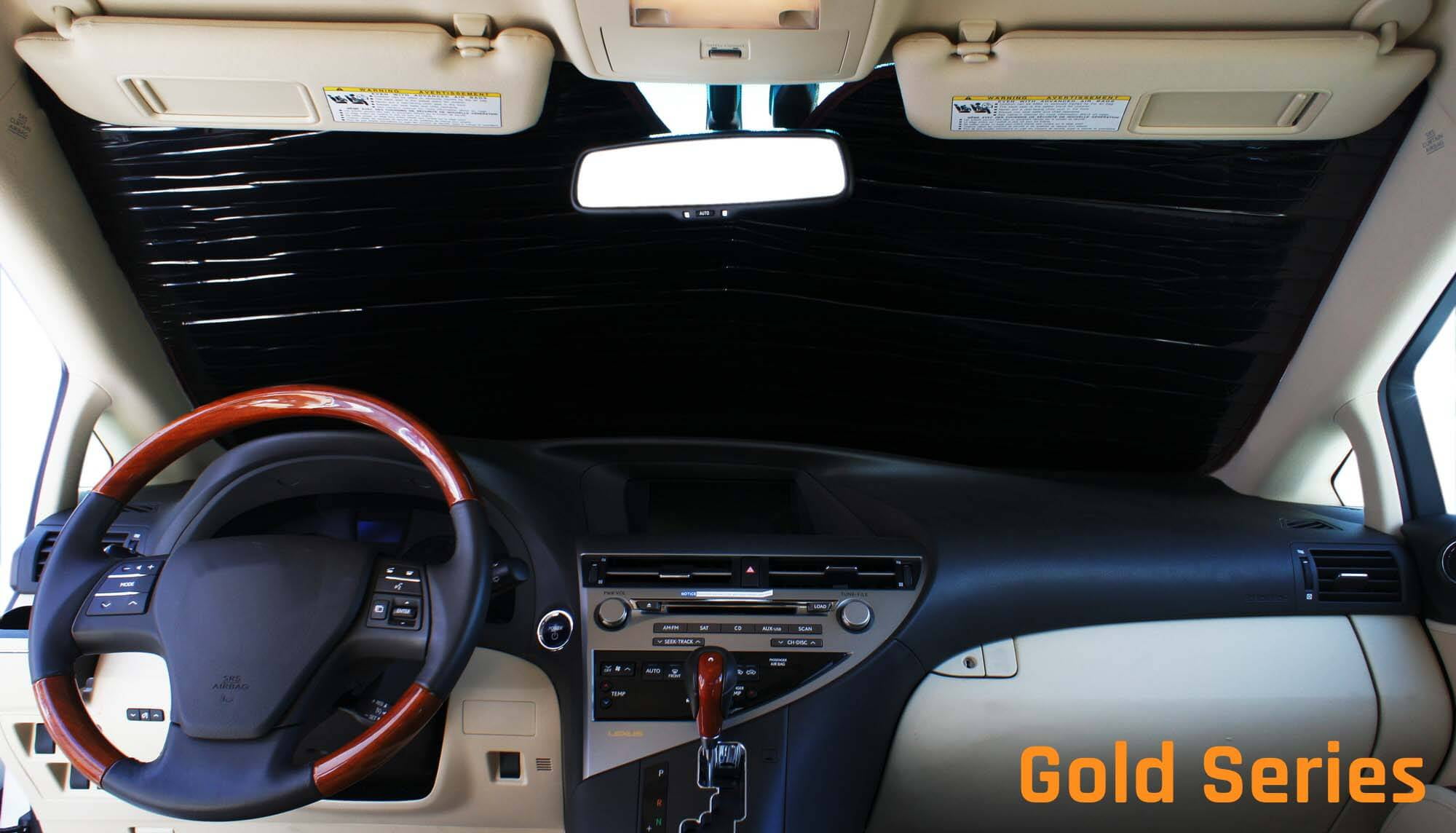 2018 2019 Custom-Fit for Kia NIRO SUV w/Sensor 2017 Gold Series HeatShield The Original Auto Sunshade 