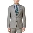 thumbnail image 2 of Ryan Seacrest Mens Slim-Fit Two Button Blazer Jacket, Grey, 44 Long, 2 of 2