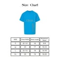 thumbnail image 2 of Gildan Youth Softstyle Cotton T-Shirt, Kids Short Sleeve Crewneck Shirt, Sapphire Tee, Size L, 2 of 5