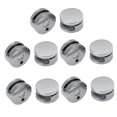 thumbnail image 4 of OULII 10Pcs Silver Metal Mirror Clip for Wall Mounting Bathroom Use Home Accessories, 4 of 8