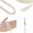 thumbnail image 2 of SWETRACE Natural Macrame Cord Cotton Thread Beige 1 Binding Braiding, 2 of 9